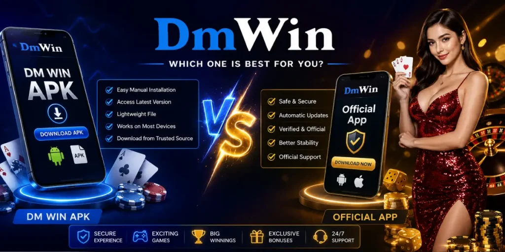 DM Win APK VS Official App